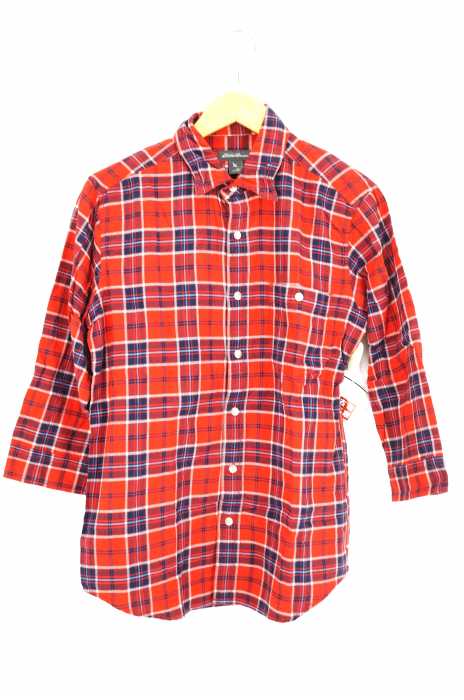 Eddie Bauer （エディーバウアー） チェック柄コットンシャツ メンズ トップス