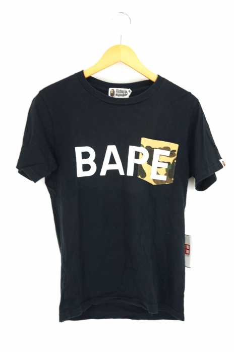 A BATHING APE （アベイシングエイプ） プリントクルーネックTシャツ メンズ トップス