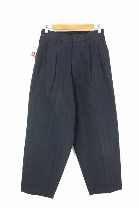 Y's for men(ワイズフォーメン) 96SS ヘビーコットンストライプイージーワイドスラックス メンズ パンツ