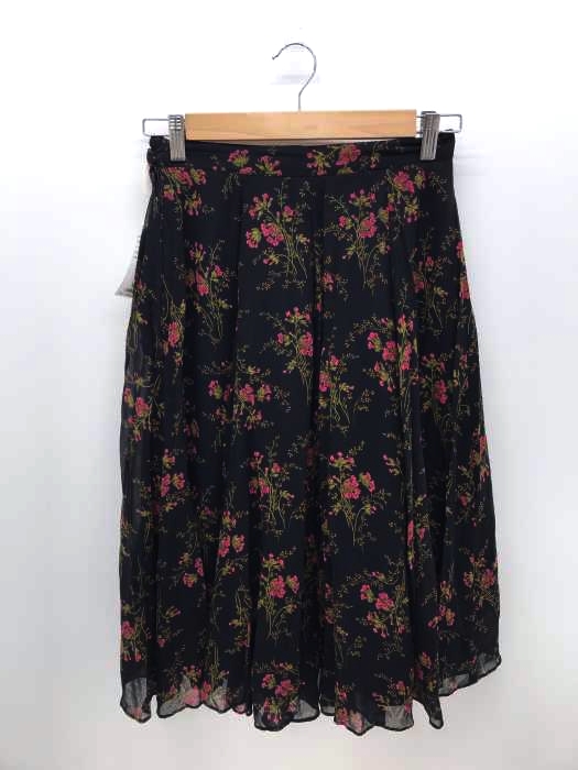 LAURA ASHLEY(ローラアシュレイ) 花柄フレアスカート レディース スカート