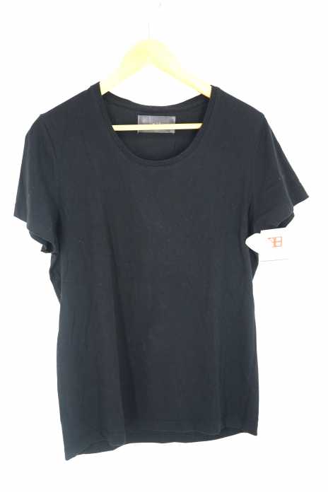 wjk （ダブルジェイケイ） 無地黒Tシャツ メンズ トップス