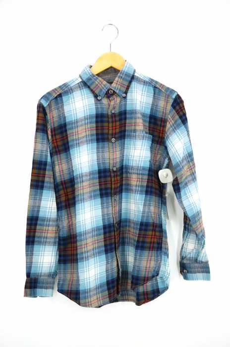 Eddie Bauer （エディーバウアー） チェック柄コットンシャツ メンズ トップス