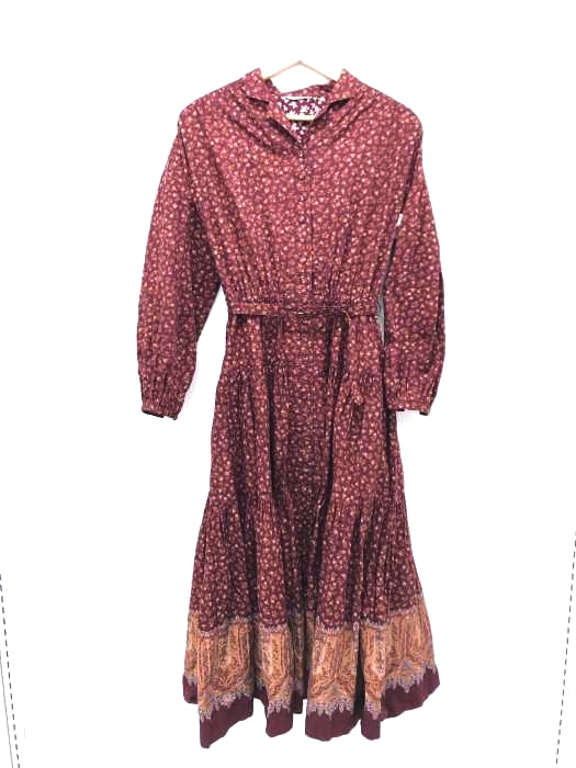 INGEBORG(インゲボルグ) 花柄 シャツワンピース レディース ワンピース