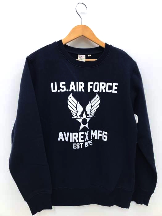 AVIREX(アヴィレックス) プリントクルーネックスウェット メンズ トップス