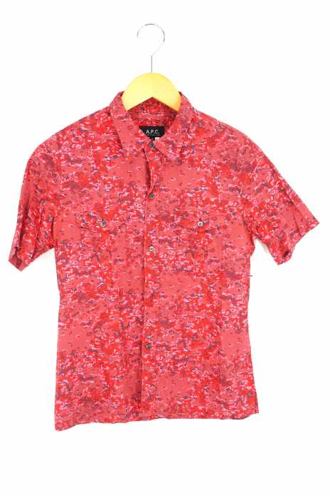 A.P.C. (アーペーセー) 総柄コットンシャツ レディース トップス