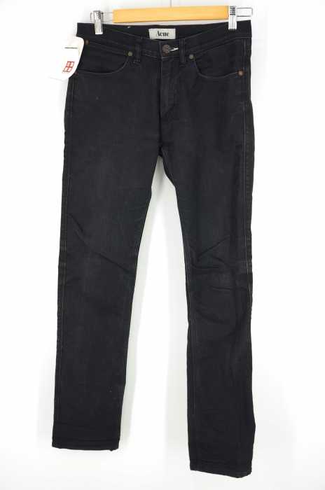 Acne（アクネ） MAX NEW CASH ブラックデニムパンツ メンズ パンツ