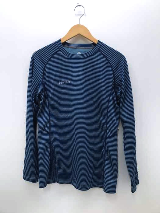 MARMOT（マーモット） Climb Wool Border L/S Crew メンズ トップス