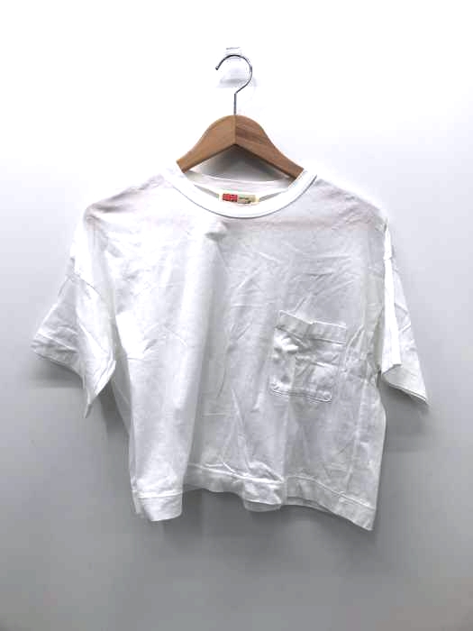 Traditional Weatherwear(トラディショナルウェザーウェア) ショート丈ポケットTシャツ レディース トップス