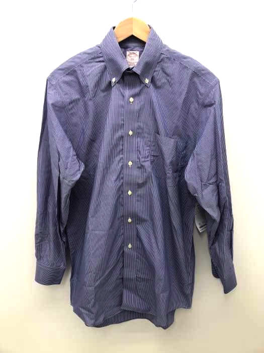 346 BROOKS BROTHERS（ブルックスブラザーズ） ストライプ ボタンダウンシャツ メンズ トップス