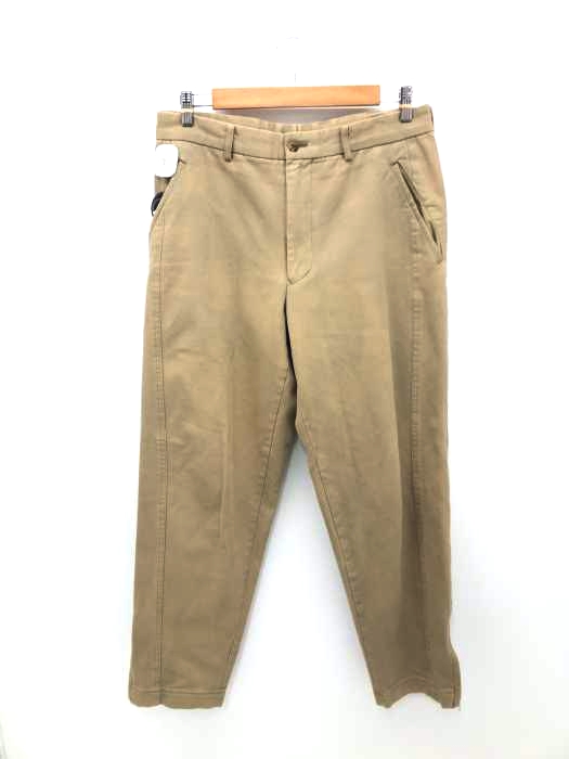 COMME des GARCONS HOMME PLUS（コムデギャルソンオムプリュス） AD2003 CURVE期 製品加工コットンツイル 裾ジップパンツ メンズ パンツ