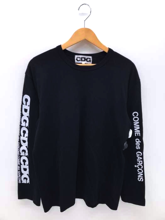 CDG COMME des GARCONS（シーディージー コムデギャルソン） アームプリント ロングスリーブ Tシャツ メンズ トップス