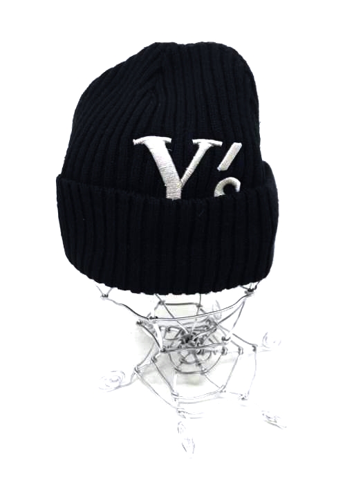 Y’s（ワイズ） ロゴ刺繍ニットキャップ メンズ 帽子