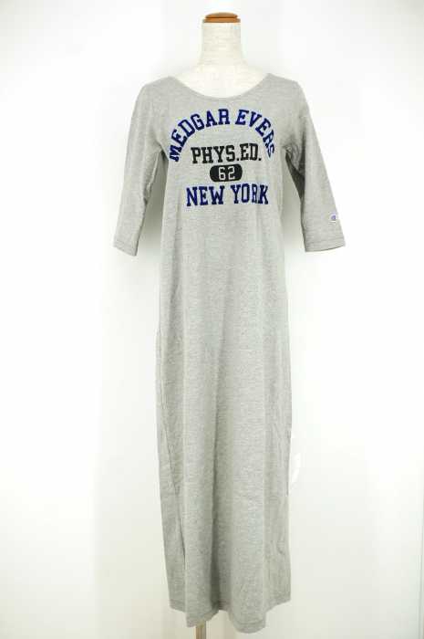 Champion （チャンピオン） 7分袖マキシワンピース レディース ワンピース
