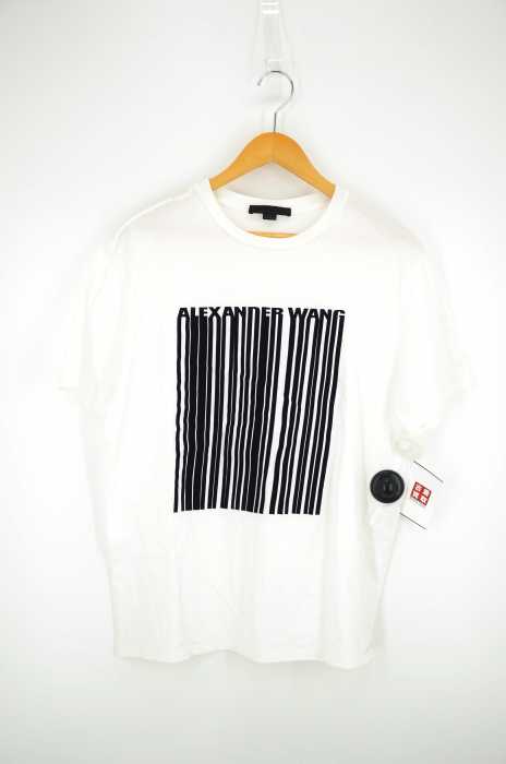Alexander Wang （アレキサンダーワン） バーコード プリントTシャツ メンズ トップス