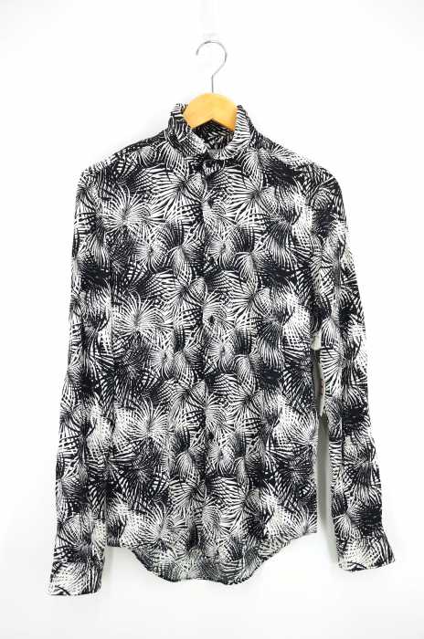 ZARA MAN （ザラマン） 総柄レーヨンシャツ メンズ トップス