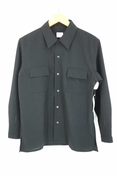 BACK NUMBER（バックナンバー） 「SALASALA」リネンライクシャツ メンズ トップス
