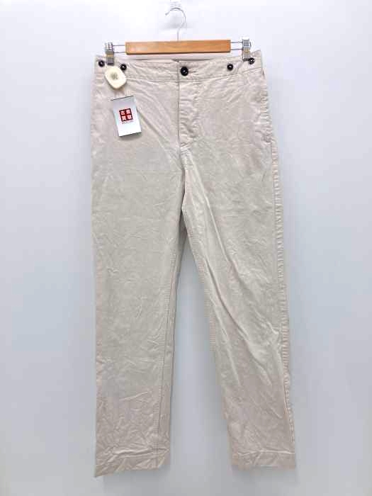 MHL.（エムエイチエル） シンチバックコットンパンツ メンズ パンツ