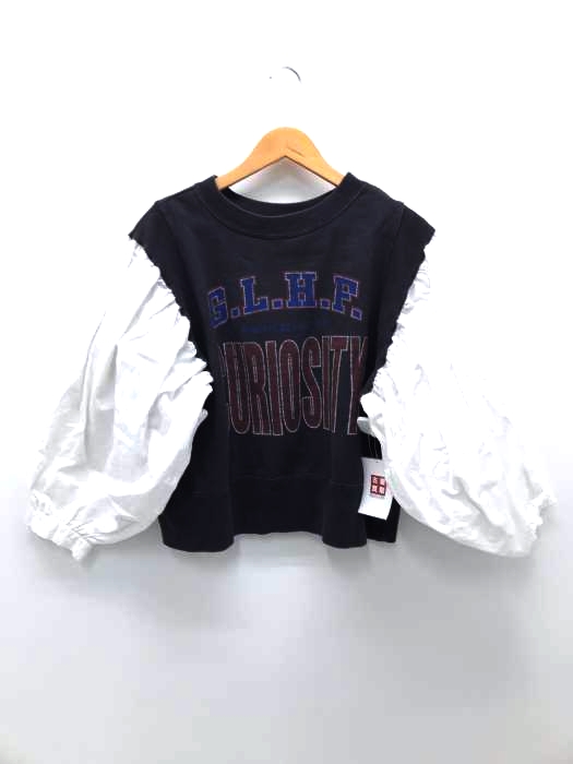 moussy(マウジー) ドッキングクルーネックスウェット レディース トップス
