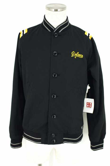DELUXE CLOTHING （デラックス） リブ切替ブルゾン メンズ アウター