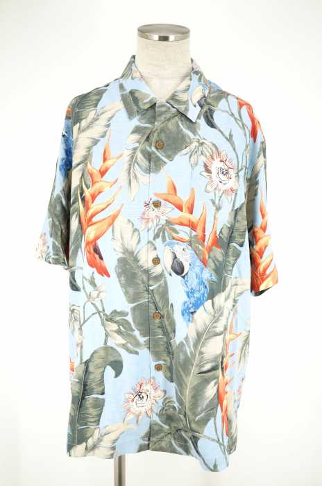 TOMMY BAHAMA (トミー バハマ) シルク アロハシャツ メンズ トップス