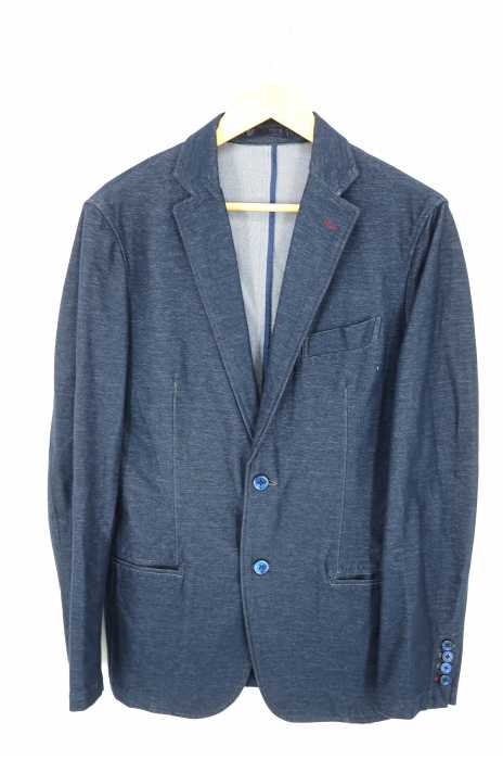 MEN'S MELROSE（メンズメルローズ） デニムライクカルゼテーラードジャケット メンズ アウター