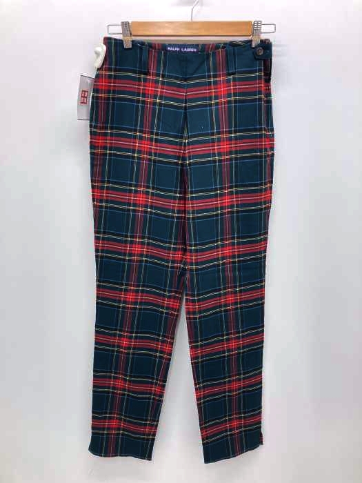 POLO SPORT RALPH LAUREN(ポロスポーツラルフローレン) サイドジップチェックスラックス レディース パンツ