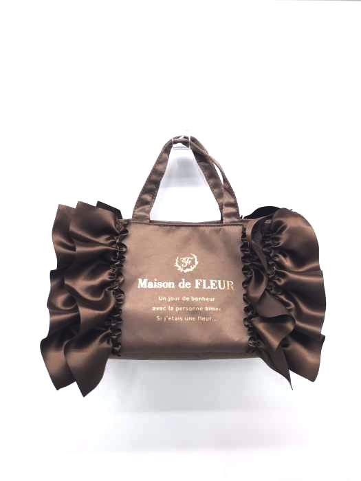 Maison de FLEUR（メゾンドフルール） ダブルリボン トートバック レディース バッグ