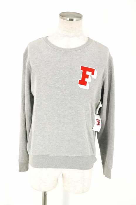 FRANK（フランク） ワッペン付きスウェットトップス レディース トップス
