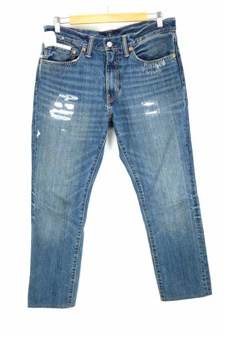 Levi's （リーバイス） 511 リペア加工デニムパンツ メンズ パンツ