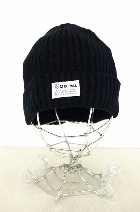 ORCIVAL（オーチバル） コットンリブニットキャップ メンズ 帽子