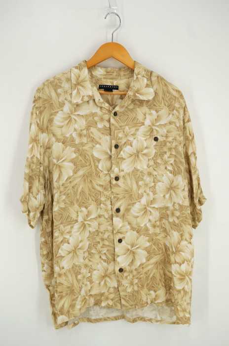 consensus（コンセンサス） 90S ボタニカル柄レーヨンアロハシャツ メンズ トップス