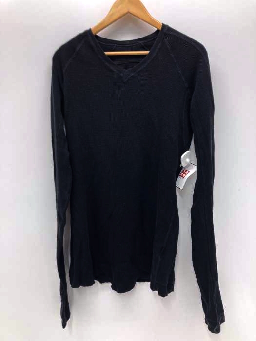 JULIUS(ユリウス) COTTON CASHMERE WAFFLE Vネックカットソー メンズ トップス