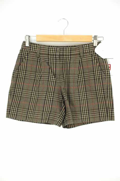 Mackintosh (マッキントッシュ) チェック柄タックショートパンツ レディース パンツ