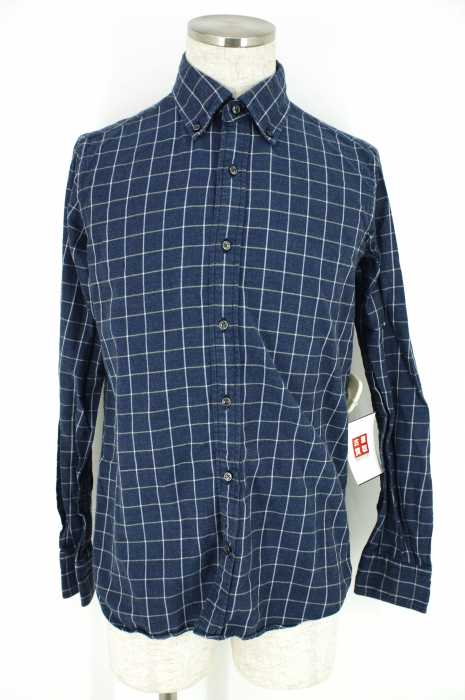 UNITED ARROWS green label relaxing （ユナイテッドアローズグリーンレーベルリラクシング） チェック柄コットンボタンシャツ メンズ トップス