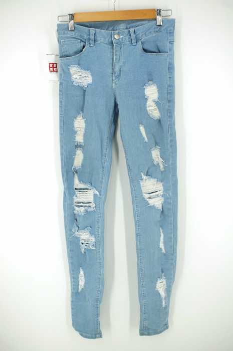 Danke Schon (ダンケシェーン) ダメージ加工テーパードデニムパンツ メンズ パンツ