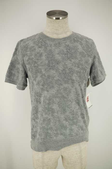 RAGEBLUE （レイジブルー） パイル地総柄Tシャツ メンズ トップス