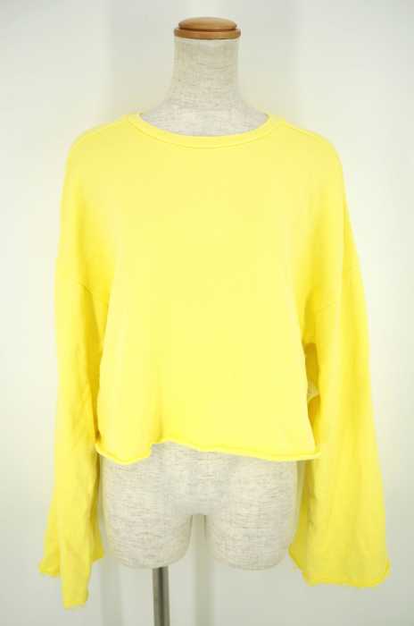 ZARA trafaluc（ザラトラファルック） ショート丈カットオフスウェット レディース トップス