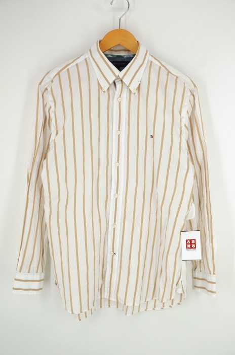TOMMY HILFIGER （トミーヒルフィガー） ストライプコットンシャツ メンズ トップス