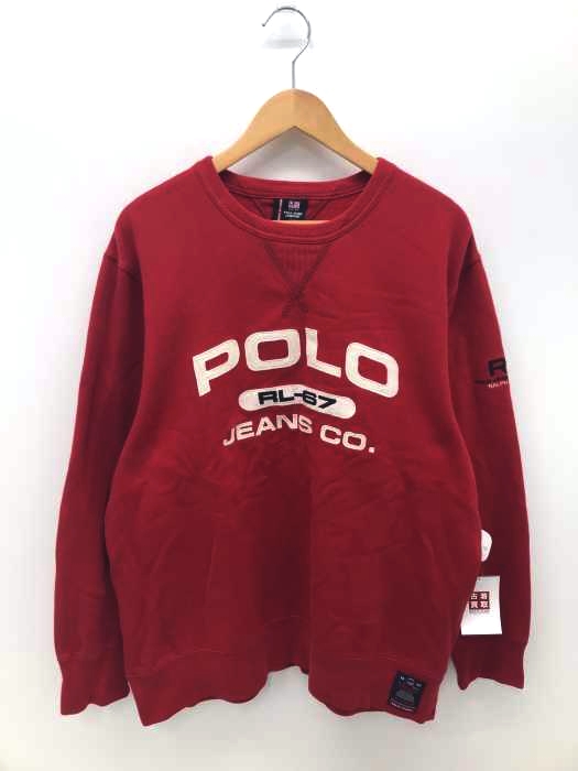 POLO JEANS COMPANY RALPH LAUREN（ポロジーンズカンパニーラルフローレン） ロゴ刺繍 クルーネックスウェット メンズ トップス