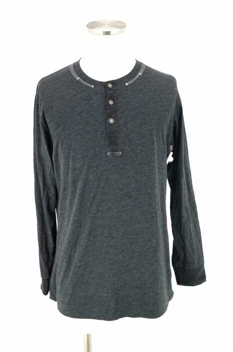 DIESEL （ディーゼル） ヘンリーネック長袖カットソー メンズ トップス