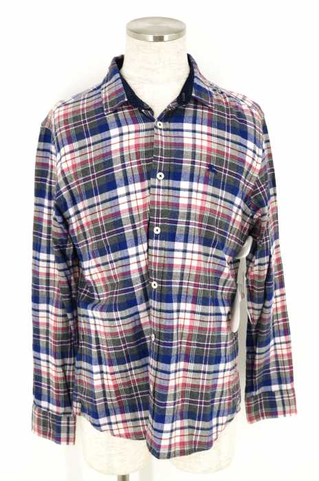BURBERRY BLACK LABEL (バーバリーブラックレーベル) チェック柄ボタンシャツ メンズ トップス