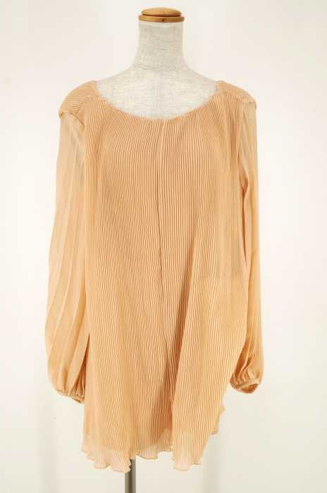 ZARA WOMAN （ザラ ウーマン） プリーツシフォンロンパース レディース オールインワン