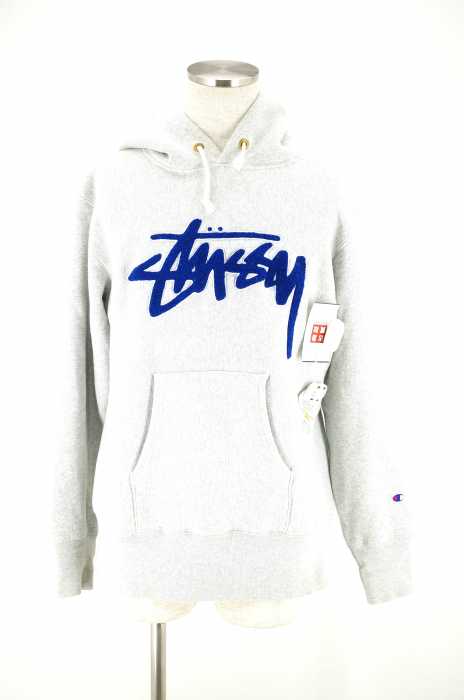 ステューシー Champion パーカー チャンピオン ( champion ) x ステューシー (stussy) コラボ