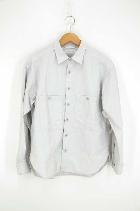UNITED ARROWS green label relaxing （ユナイテッドアローズグリーンレーベルリラクシング） ST コットンナイロンツイル ワークシャツ メンズ トップス