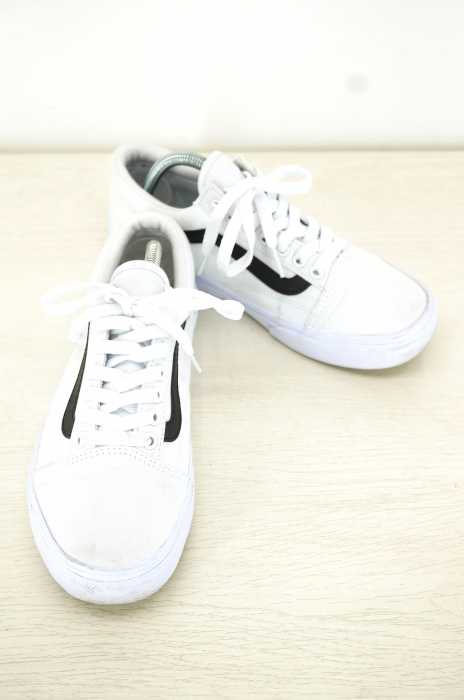 VANS （バンズ ） OLD SKOOL オールドスクール ホワイト×ブラック ローカットスニーカー レディース シューズ