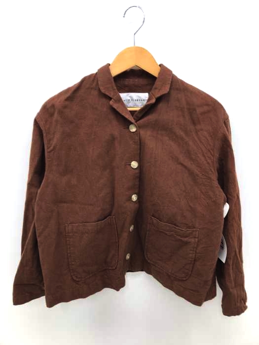 bulle de savon（ビュルデサボン） 20SS リネン混こども衿ジャケット レディース アウター