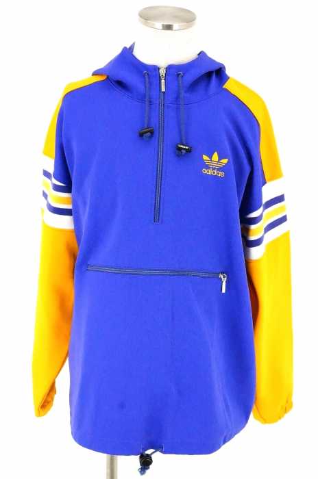 adidas originals (アディダスオリジナルス) デサント製 ハーフジップジャケット メンズ アウター
