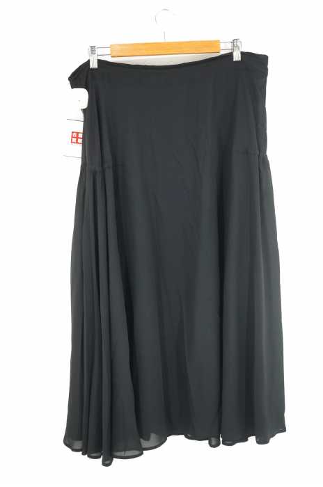 YOHJI YAMAMOTO NOIR（ヨウジヤマモトプリュスノアール） ドローコードロングスカート レディース スカート