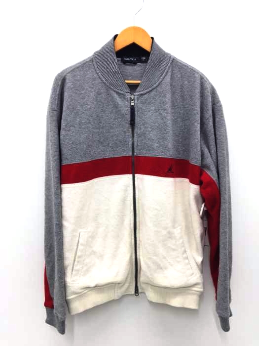 NAUTICA(ノーティカ) ボーダーフリースブルゾン メンズ アウター