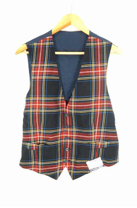 Polo by RALPH LAUREN （ポロバイラルフローレン） ウールチェック ジレベスト メンズ トップス